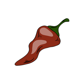 Mexican chili pepper clipart
