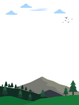 Nature border clipart