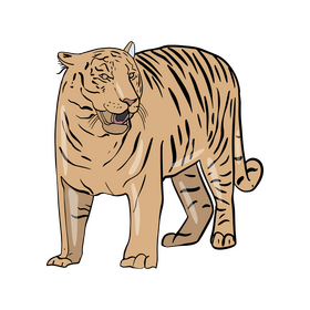 Free tiger clipart
