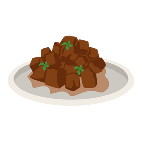 Rendang clipart