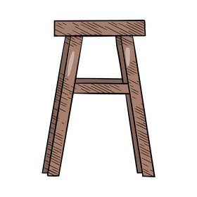 Free stool clipart