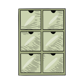 Free chest of drawers clipart