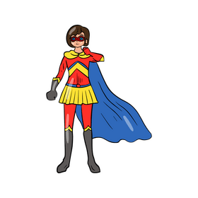 Wonder woman superhero clipart