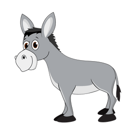 Donkey clipart