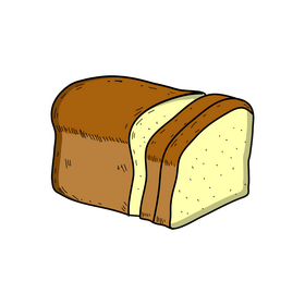 Bread drawing clipart