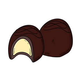 Chocolate candy clipart