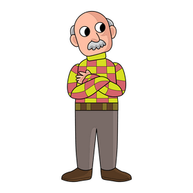 Old man clipart free download