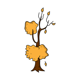 Fall autumn tree clipart