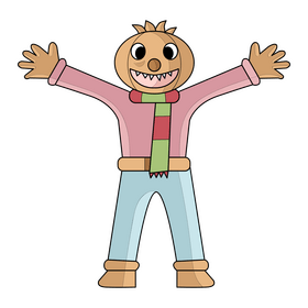 Bob The Builder, Spud scarecrow clipart