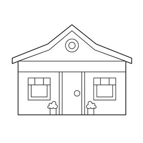 Bob The Builder, Home drawing black and white clipart