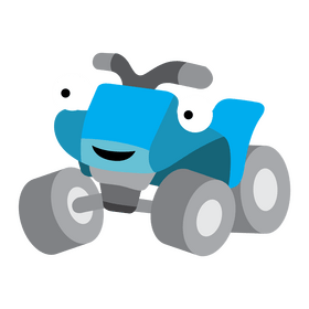 Bob The Builder, Scrambler ATV clipart