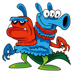 Monster cartoon clip art
