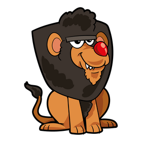 Lion cartoon clipart