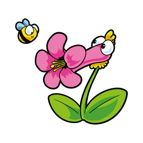Flower cartoon clipart