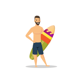 Surfer clipart