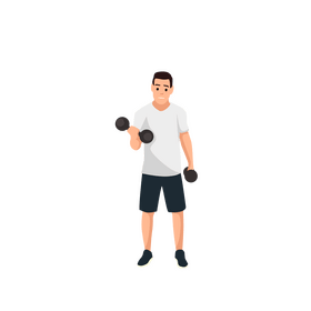 Man gym clipart
