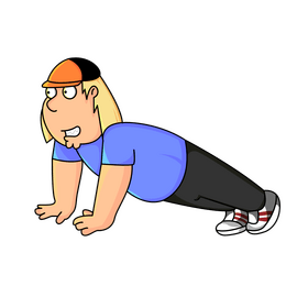 Family Guy Chris Griffin character clipart