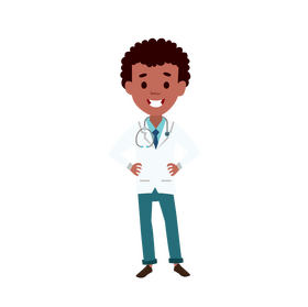 Boy doctor clipart