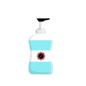 Hand sanitizer clipart
