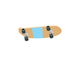 Skateboard clipart