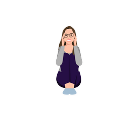 Stressed mother clipart