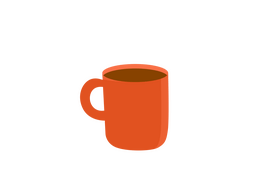 Coffee glass clipart