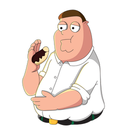 Family Guy Peter Griffin character clipart