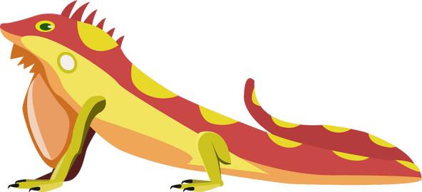 Lizard reptile clipart