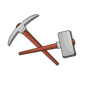 Fortnite pickaxe clipart