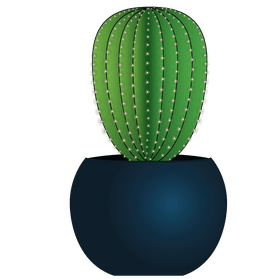 Indoor potted plant clipart