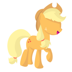 My Little Pony Applejack clipart