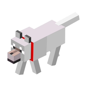 Minecraft wolf clipart