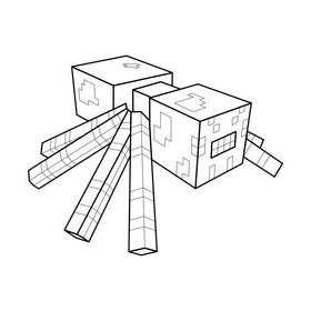 Minecraft enderman black and white clipart free download