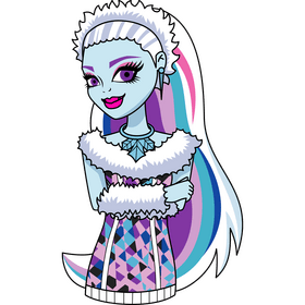 Monster High Abbey Bominable clipart