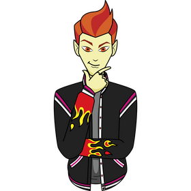 Monster High Heath Burns clipart