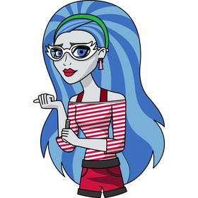 Monster High Ghoulia Yelps clipart