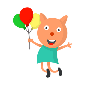 Candy Cat Peppa Pig clipart