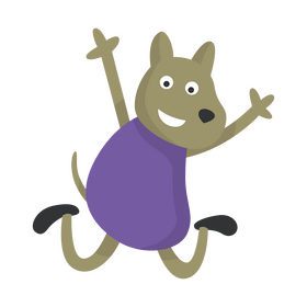 Danny Dog Peppa Pig clipart