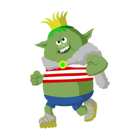 Branch Trolls cartoon clipart free download