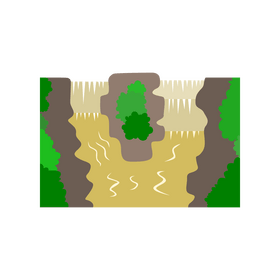 Kembe waterfalls clipart