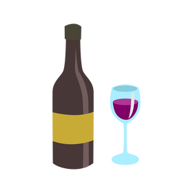 Fine wine clipart