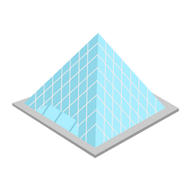 Louvre Museum clipart