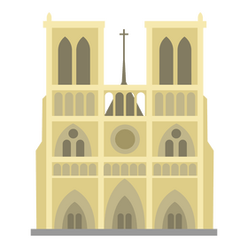Notre Dame de Paris clipart