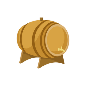 Beer barrel clipart
