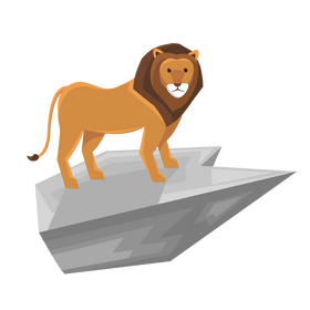 Lion cartoon clipart