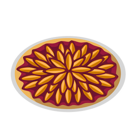 Quetschentaart clipart