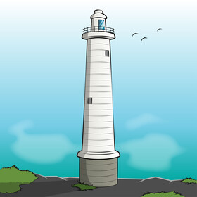 Lighthouse vector
