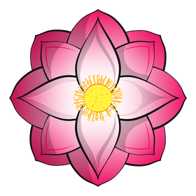 Lotus flower clipart