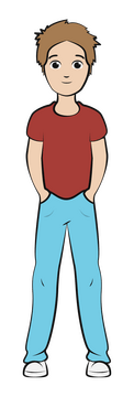 Teenager clipart