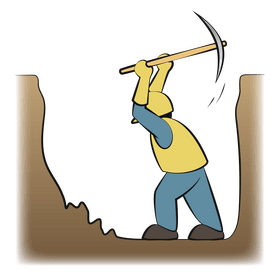 Digging clipart